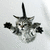 A pixelated gray cat with black accents floats against a light background, accompanied by bold text blocks reading FLY KITTY FLY.
