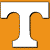 A static pixelated icon featuring a white 'T' shape on an orange background with gray and black outlines.