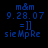 Blue text on black background with red horizontal bars shifting across the image in a sequence of frames.