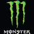 Green claw-like logo with three vertical stripes on black background, partially visible white text below.