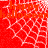 Red background with white spiderweb pattern and orange 'happy halloween' text, partially obscured by gray area.