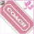 Pink and white pixelated icon with a spiral pattern, featuring small pink heart shapes in the top-right corner.