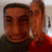 Two pixelated human faces in close proximity, one wearing dark clothing and the other red, with visible facial features including eyes, noses, mouths, and eyebrows.