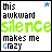 A contact sheet of six animated frames showing a text-based icon with changing letter colors and positions.