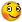 Four pixelated yellow emoji faces with orange cheeks arranged in a 2x2 contact sheet showing different expressions and tongue positions.