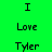 Two vertical display text on solid backgrounds; left alternates between green and pink, right remains gray