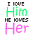 A contact sheet of two animated frames showing pixelated text with color variations on a white background.