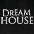 A 3x3 contact sheet of animated frames from a Dream House promotional icon showing text and partial character images with varying transparency effects.