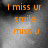A split-screen animated icon with a grayscale close-up of lips on the left and an orange text collage over a blurred outdoor scene on the right.