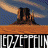 Pixelated static image of a desert landscape with rock formations under a cloudy sky, overlaid with stylized text at the bottom.
