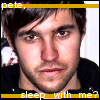 A static icon shows a person with dark hair and a black shirt, with yellow bars containing text at the top and bottom.