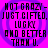 Static pixel art with bold black text on a bright pink background featuring purple circular patterns.