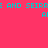 Pixelated cyan text repeats 'AND SEIRRE AND SEIRRE' over bright pink background with orange rectangular blocks shifting positions.
