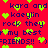 Red background with repeating dark blue text and green pixelated hearts, displaying 'kara and kaeylin rock they r my best friends!! :)-FRIENDS!! :)'