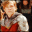 A 48x48 pixel buddy icon featuring a static image of two people in formal attire with visible text below them, displayed as part of an animated contact sheet review.