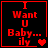 Red pixelated text on black background with heart symbols changing across four