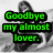 Black-and-white photo of a woman in a bikini on a beach with green text overlay reading "Goodbye my almost lover.".