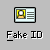 identical pixelated icons showing a yellow-bordered frame with a circular placeholder and horizontal lines, each labeled "Fake ID" below