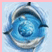 Animated icon shows three dolphins swimming in a circular pattern against light blue background with purple text "Sabby 3 Dolphins!" on right.