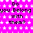 A static image with a bright pink background covered in white star patterns, displaying repeated text "Do you Belong with them?" in black pixelated font.