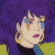 A pixelated cartoon-style buddy icon featuring a character with purple hair and green clothing on the left, next to bright green text reading "Original Icons .com" on a dark green background.