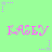 A static image with a light green background featuring repeated pink text "KASLY" and scattered purple star shapes with dotted lines.