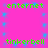 Pixelated green text 'internet' and 'tinkerbell' on bright pink background with blue star-like patterns.