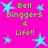 Bright pink background with cyan star shapes and green text reading "Bell Dingers 4 Life!!" arranged in a pattern