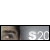 A horizontal banner with a black border, featuring a pixelated brown and gray abstract shape on the left and white pixelated text '920' on the right against a gray background.