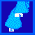 Pixelated animation of a blonde character in blue dress with text reading 'I Give Tinker Bell A Run For Her Money' on dark blue background