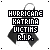 Black and white pixelated icon with text "HURRICANE KATRINA VICTIMS R.I.P." above a black ribbon symbol, displayed in a