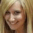 Two side-by-side pixelated images of a smiling person with light brown hair and fair skin, displayed in a static composition.