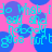 Pixelated cyan text on pink background with blue circular shapes, repeating 'Do What I Say and Nobody Gets Hurt' in a pattern