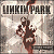 A 50x50 pixel animated buddy icon featuring Linkin Park branding on the left and "Original Icons .com" text on a green background on the right, displayed as a contact sheet with two frames.