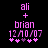 Pixelated pink text and symbols on black background with two variations of star icons below the date.