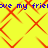 Yellow background with red diamond lattice pattern and blue text reading 'ove my frieve' repeated twice horizontally.