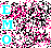 Static pixel art icon with cyan 'EMO' text on left, black and pink patterned background.
