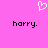Pixelated white heart symbol above two identical black text strings on solid pink background.