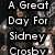 A pixelated animated icon shows hockey players in action with overlaid text celebrating Sidney Crosby and the Penguins.