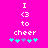 Pixelated text and symbols on a bright pink background with two side-by-side animations showing different star arrangements.