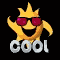 Animated sun icon with sunglasses and 'COOL' text, displaying varied arm positions across frames.