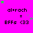 identical pixel art icons on a bright pink background, each displaying text and star symbols with varying positions
