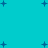 A static image of a cyan background with scattered dark blue plus signs of varying sizes.