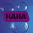 Animated sequence of purple text overlays on a blue background with floating bubbles, displaying sequential phrases.