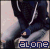A static contact sheet of three identical frames showing a person in dark clothing with light-colored pants and blue shoes, each frame featuring the word 'alone' at the bottom.