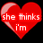 Red heart shapes and pixelated text on a black background, with one heart containing partial readable words.