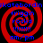 Red and black spiral background with blue text reading 'skateboarding', 'friggin', 'Rocks', '!!!!!!', and 'am/pm' in four identical quadrants.