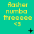 Yellow pixelated text on teal background with animated black symbols appearing and disappearing in a