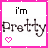 nine square with white backgrounds, each bordered by colored frames and displaying text above a heart symbol