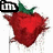 Animated strawberry icon with green leaves, displaying text phrases across six against white and dark blue backgrounds